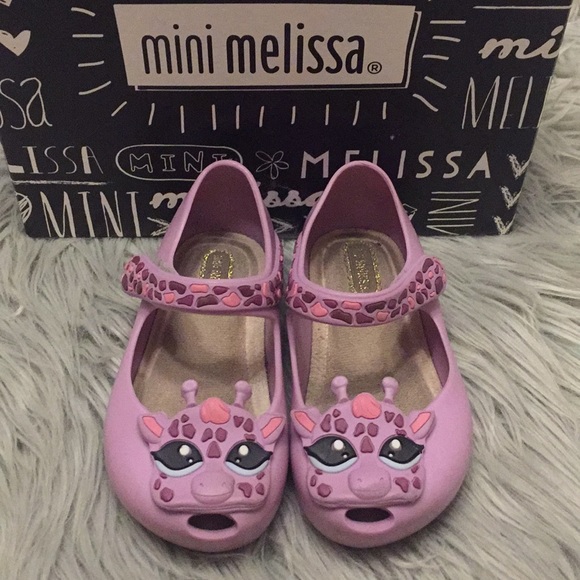 Mini Melissa Other - MINI MELISSA GIRAFFE PURPLE SZ 7 GOOD COND